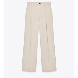Zara Pleated Wide-Leg Pants
